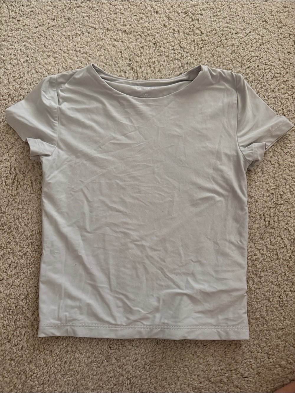 wild fable Light Gray Short Sleeve Crew Tee